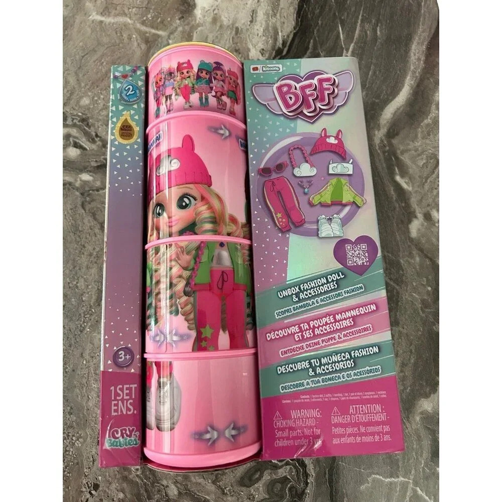2023 -Hannah Cry Babies Series 2 BFF‎ 8" Fashion Doll & Accessories- New …